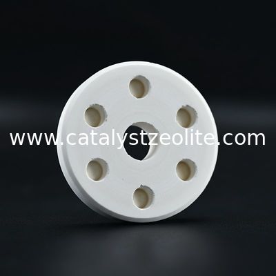 Hohe thermische Stabilität Aluminium Katalysator Unterstützung 6 Loch 33mm 18mm