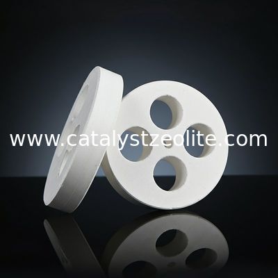 Hohe thermische Stabilität Aluminium Katalysator Unterstützung 6 Loch 33mm 18mm